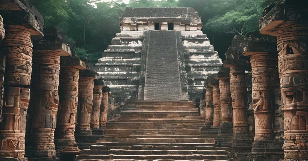 Estructuras arqueológicas de la civilización Maya